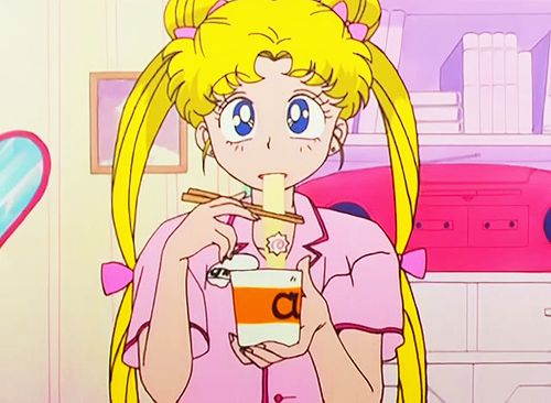 Eating Usagi